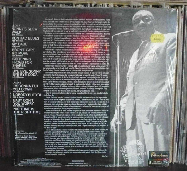 Animals, The With Sonny Boy Williamson - The Animals With Sonny Boy Williamson (LP Tweedehands) - Discords.nl