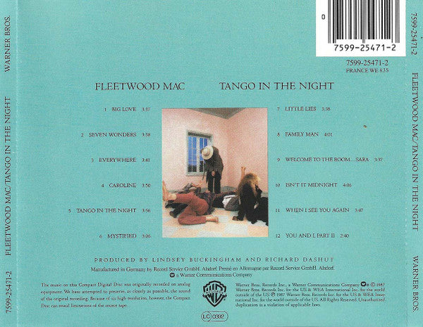 Fleetwood Mac - Tango In The Night (CD Tweedehands)