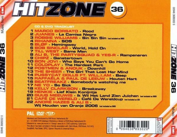 Various - Radio 538 Hitzone 36 (CD)