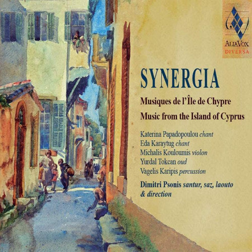 Dimitri Psonis /katerina Papadopoulou - Synergia: music from the island of cyprus (CD) - Discords.nl