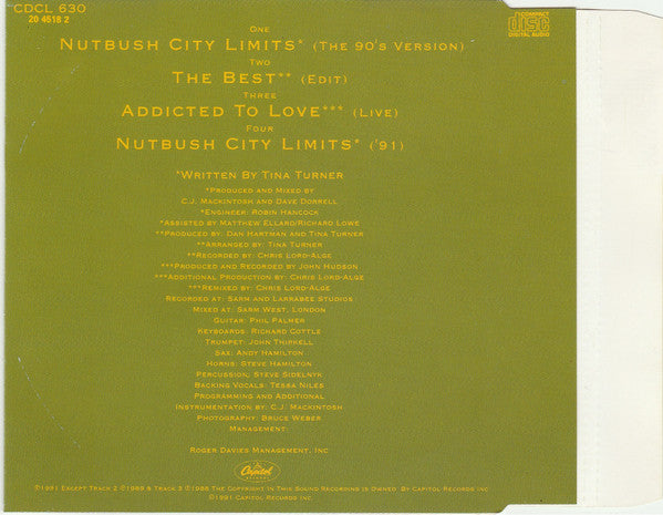 Tina Turner - Nutbush City Limits (CD Tweedehands)