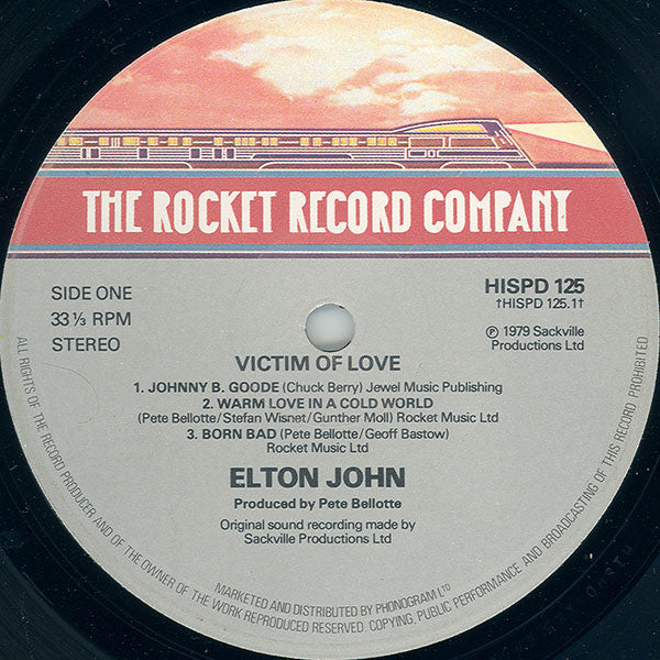 Elton John - Victim Of Love (LP Tweedehands)