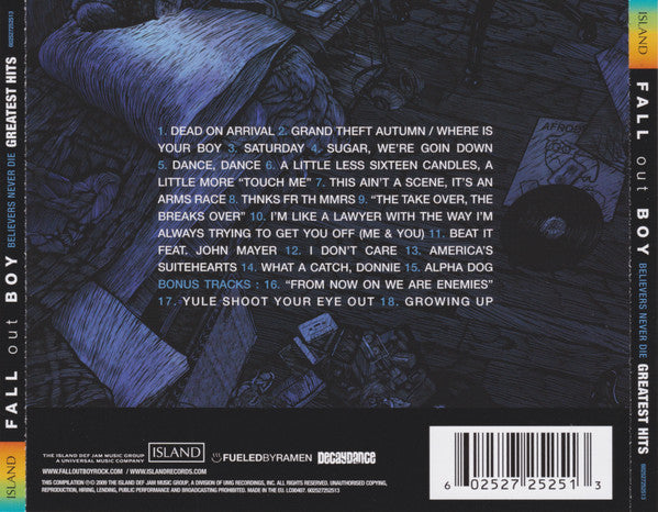 Fall Out Boy - Believers Never Die (Greatest Hits) (CD) - Discords.nl