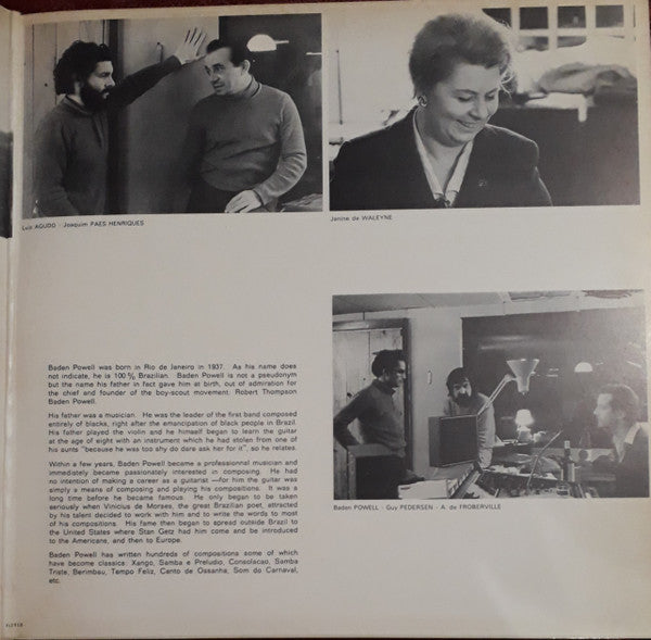 Baden Powell - Vol.1 - L'Âme De Baden Powell (LP Tweedehands)