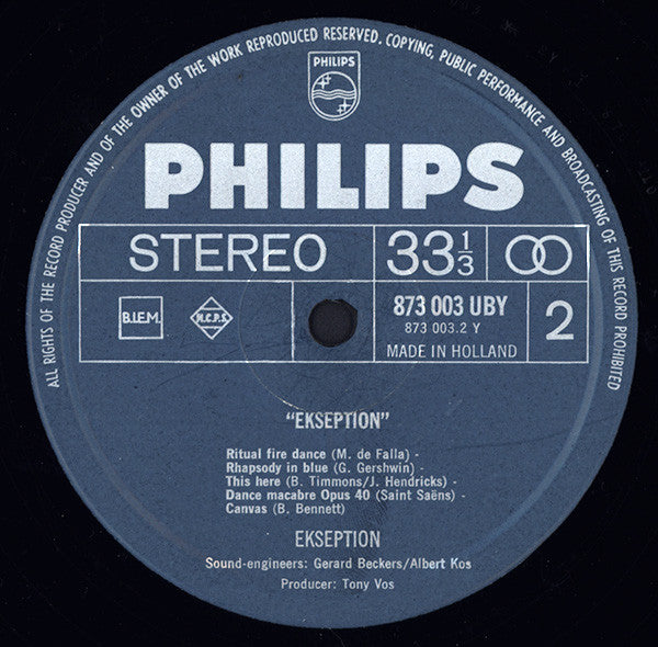 Ekseption - Ekseption (LP Tweedehands) - Discords.nl