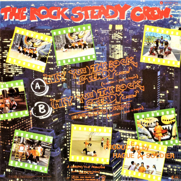 Rock Steady Crew, The - (Hey You) The Rock Steady Crew (12" Tweedehands)