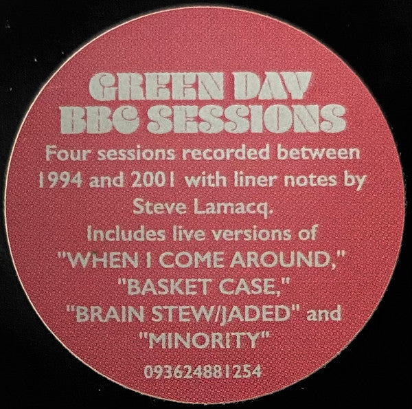 Green Day - BBC Sessions (CD) - Discords.nl