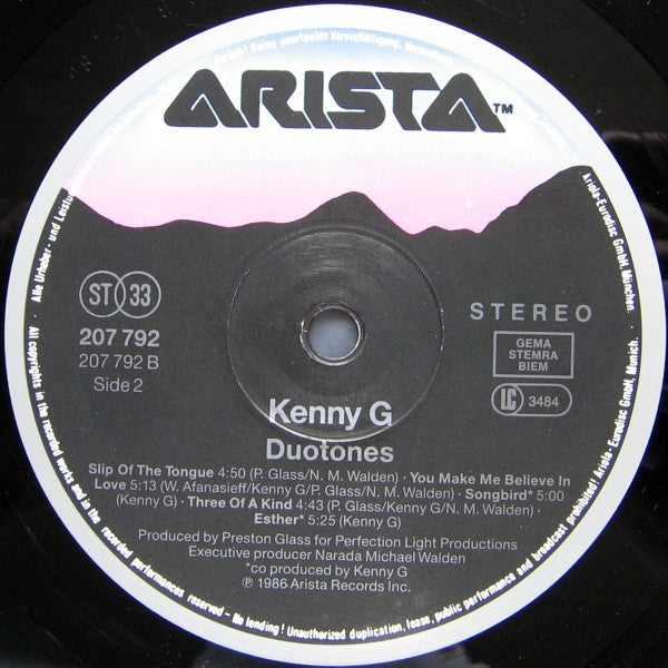 Kenny G - Duotones (LP Tweedehands)