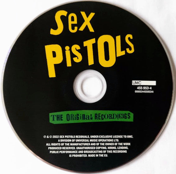 Sex Pistols - The Original Recordings (CD) - Discords.nl