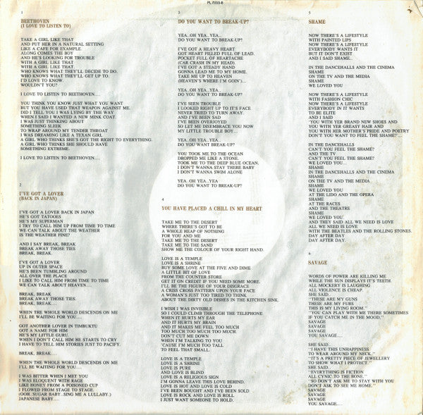 Eurythmics - Savage (LP Tweedehands)