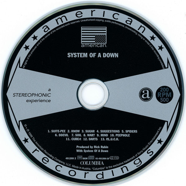 System Of A Down - System Of A Down (CD)