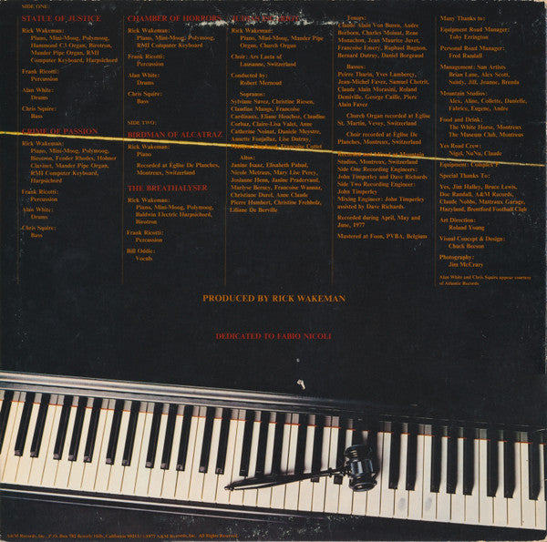 Rick Wakeman - Rick Wakeman's Criminal Record (LP Tweedehands)