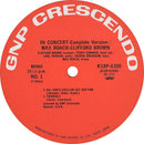 Clifford Brown And Max Roach - In Concert -Complete Version- (LP Tweedehands) - Discords.nl