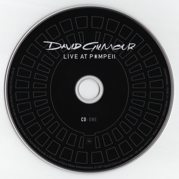 David Gilmour - Live At Pompeii (CD Tweedehands)