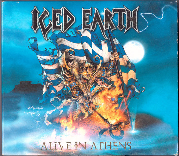 Iced Earth - Alive In Athens (CD Tweedehands)