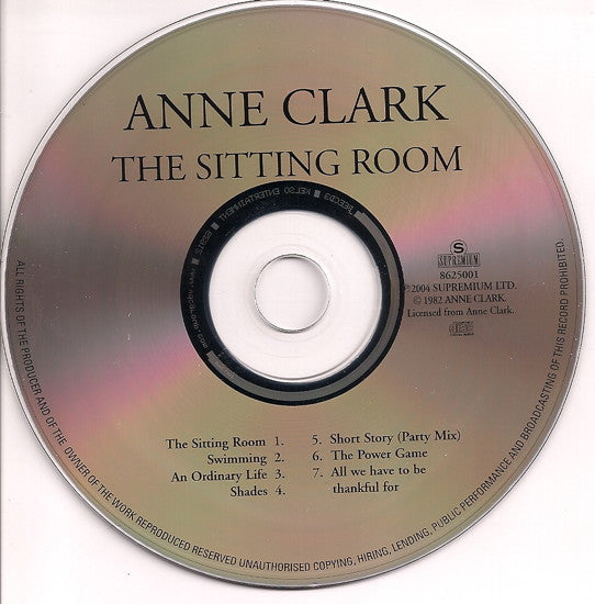 Anne Clark - The Sitting Room (CD Tweedehands)