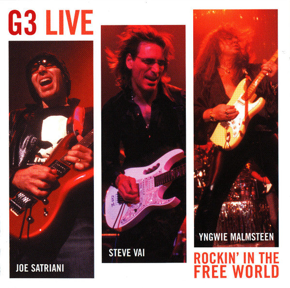 G3 / Joe Satriani / Steve Vai / Yngwie Malmsteen - G3 Live: Rockin' In The Free World (CD)