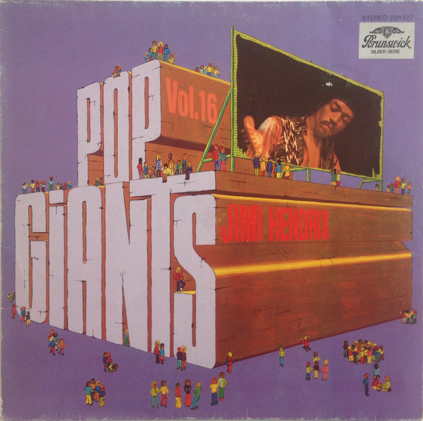 Jimi Hendrix - Pop Giants, Vol. 16 (LP Tweedehands)