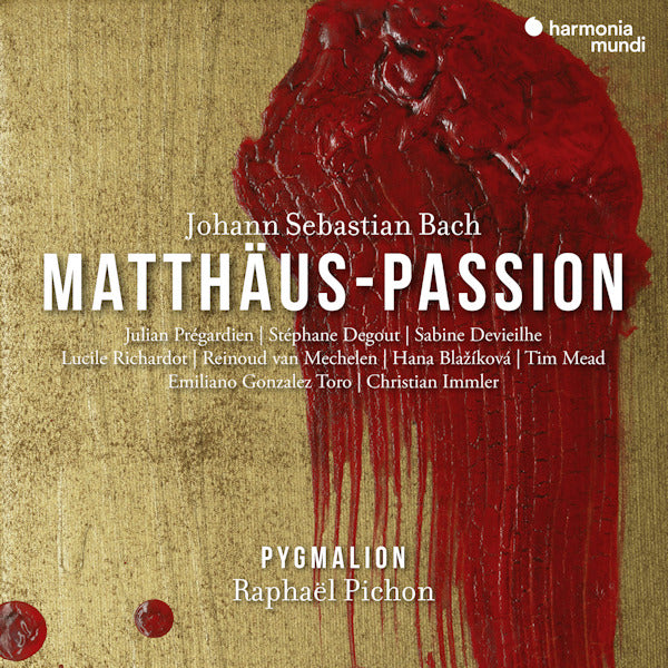 Pygmalion / Raphael Pichon - Bach matthaus-passion (CD) - Discords.nl