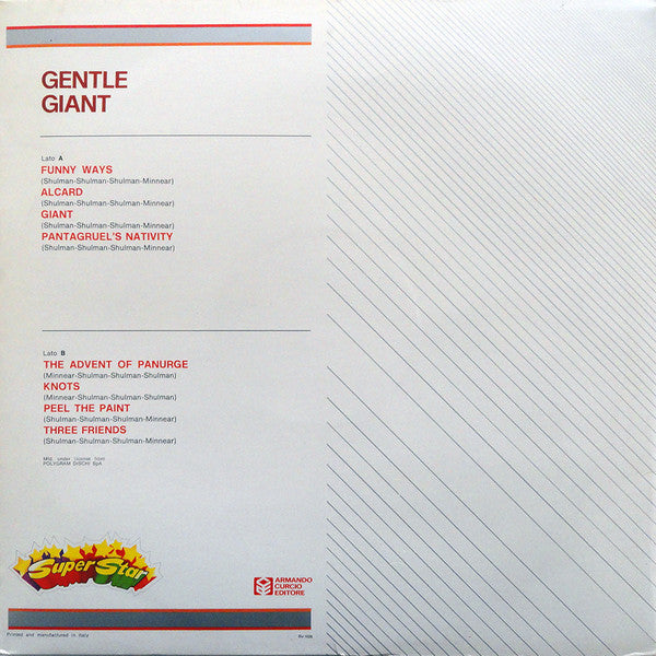 Gentle Giant - Gentle Giant (LP Tweedehands)