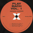 Jacques Loussier / Christian Garros / Pierre Michelot - Play Bach No.1 (LP Tweedehands)