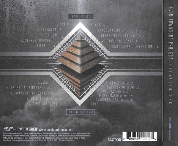 Devin Townsend Project - Transcendence (CD)