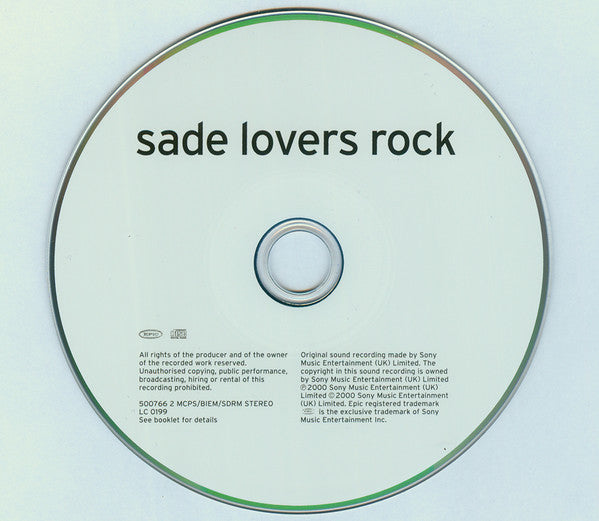 Sade - Lovers Rock (CD)