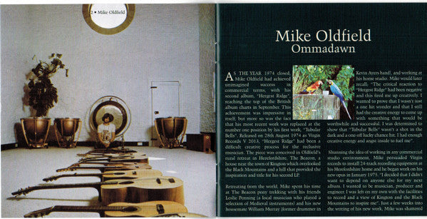 Mike Oldfield - Ommadawn (CD) - Discords.nl