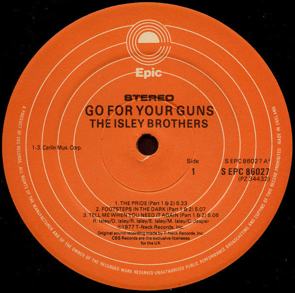 Isley Brothers, The - Go For Your Guns (LP Tweedehands) - Discords.nl