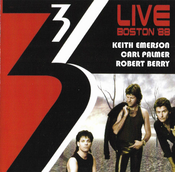 3 (2), Keith Emerson, Carl Palmer, Robert Berry - Live Boston '88 (CD)