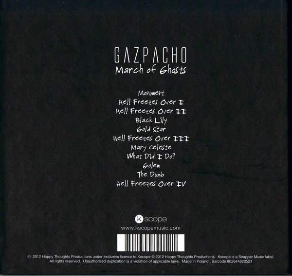 Gazpacho - March Of Ghosts (CD)