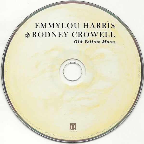 Emmylou Harris And Rodney Crowell - Old Yellow Moon (CD)