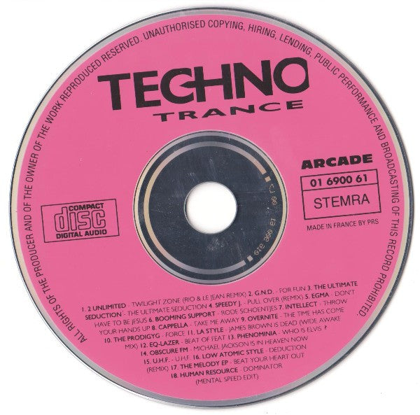 Various - Techno Trance (CD Tweedehands)