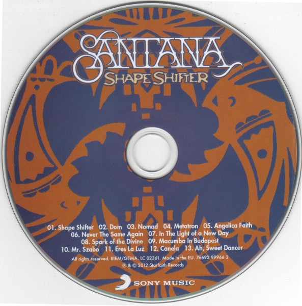 Santana - Shape Shifter (CD) - Discords.nl