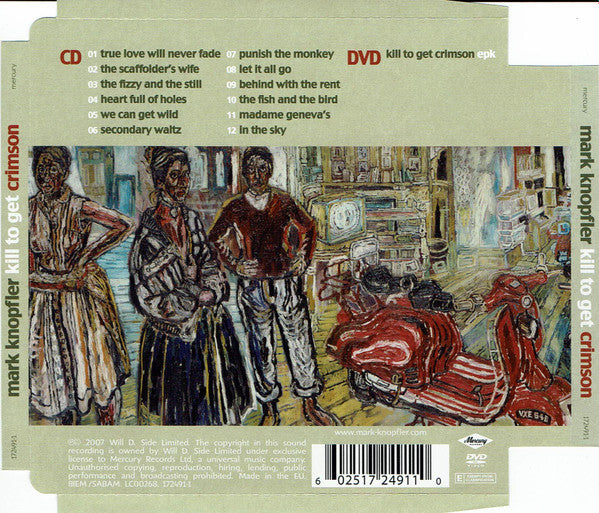 Mark Knopfler - Kill To Get Crimson (CD Tweedehands) - Discords.nl