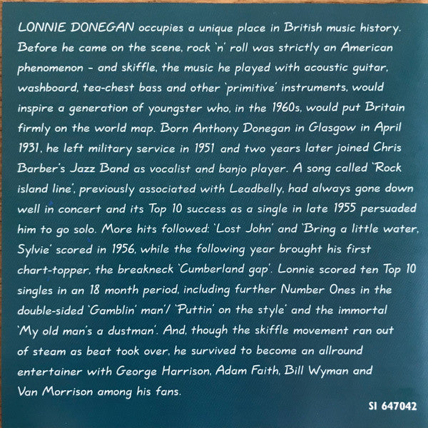 Lonnie Donegan - King Of Skiffle (CD)