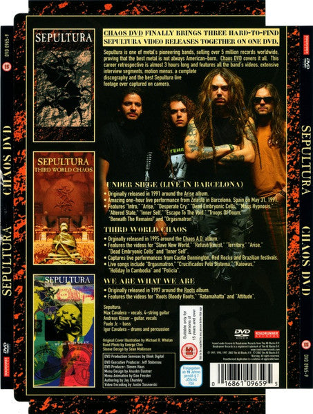 Sepultura - Chaos DVD (DVD Tweedehands)