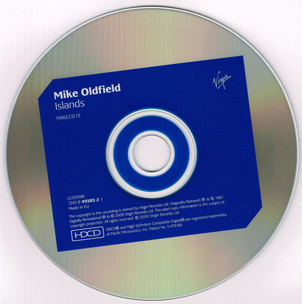 Mike Oldfield - Islands (CD)
