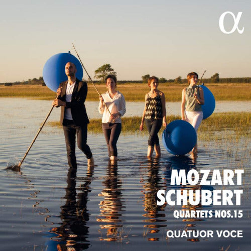 Quatuor Voce - Mozart/schubert quartets nos.15 (CD) - Discords.nl