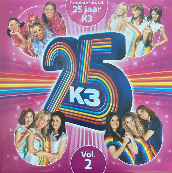 K3 - Grootste Hits Uit 25 Jaar K3 Vol. 2 (LP)