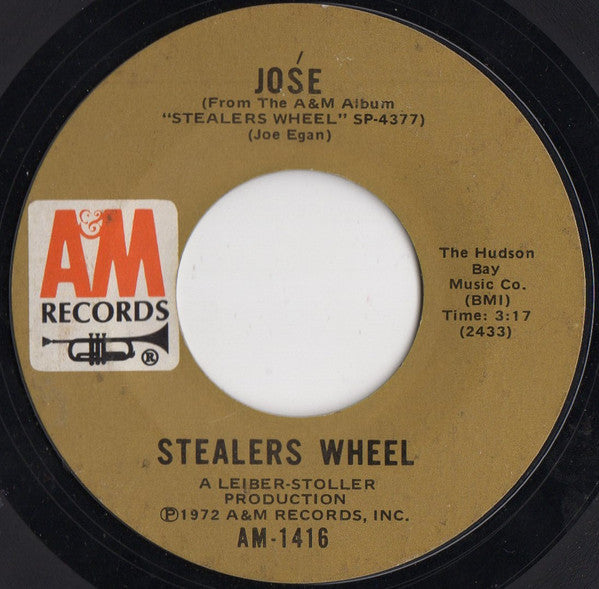 Stealers Wheel - Stuck In The Middle With You / Jośe (7-inch Tweedehands) - Discords.nl