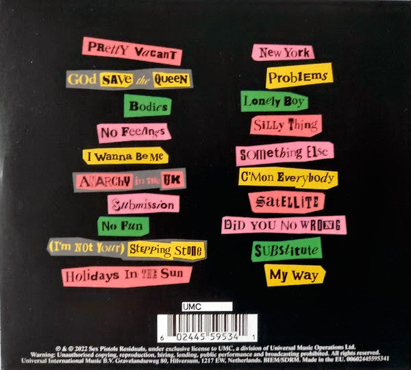 Sex Pistols - The Original Recordings (CD) - Discords.nl