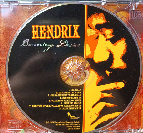 Jimi Hendrix - Burning Desire (CD Tweedehands)