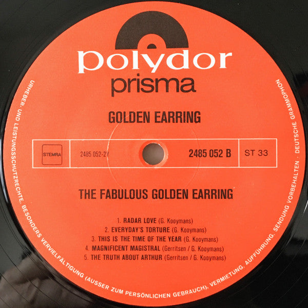 Golden Earring - Fabulous Golden Earring (LP Tweedehands)