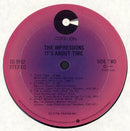 Impressions, The - It's About Time (LP Tweedehands)