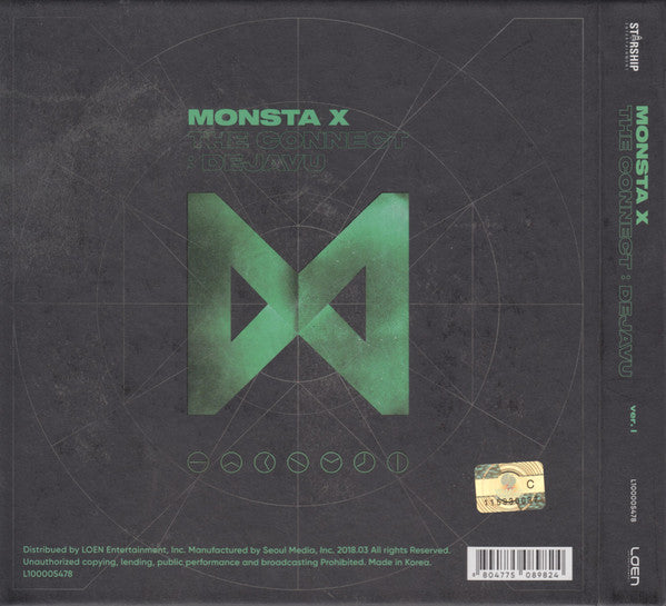 Monsta X (2) - The Connect: Deja Vu (CD Tweedehands)