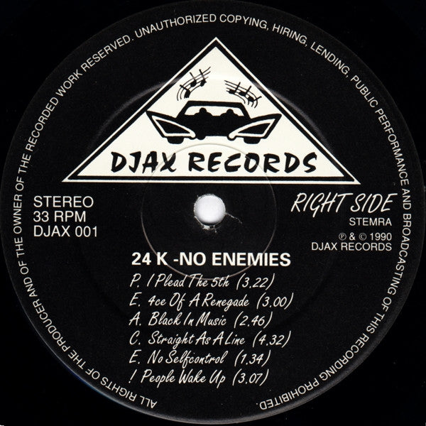 24K - No Enemies (LP Tweedehands)