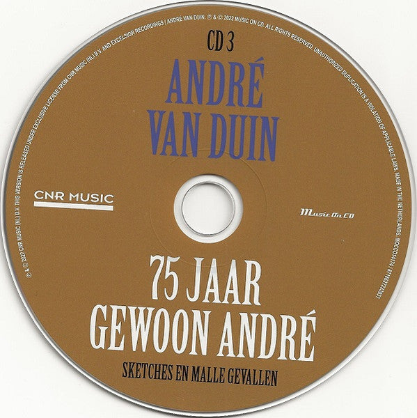 André van Duin - 75 Jaar Gewoon André (CD)