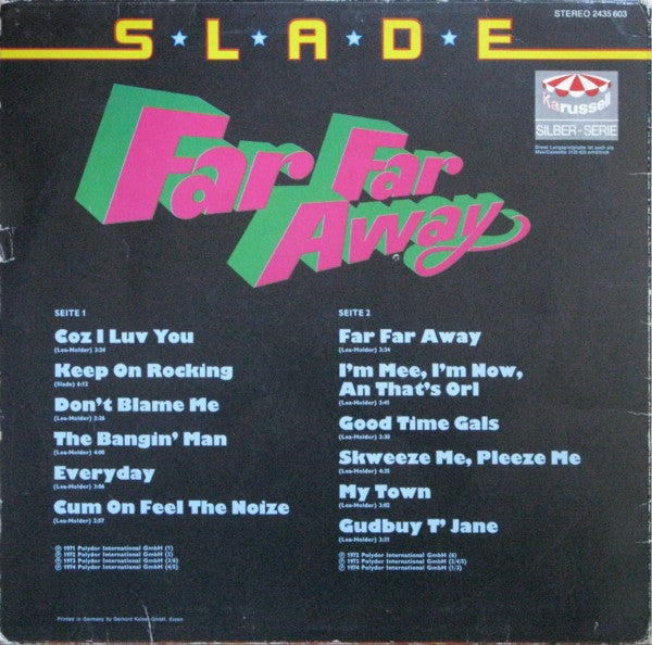 Slade - Far Far Away (LP Tweedehands)