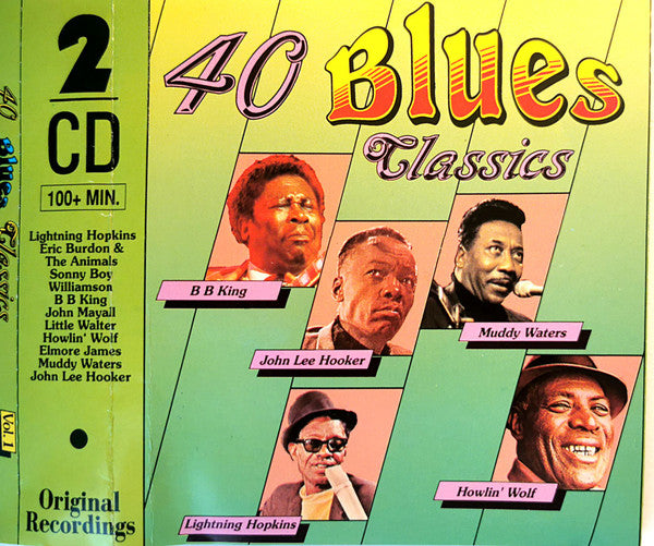 Various - 40 Blues Classics (CD Tweedehands) - Discords.nl